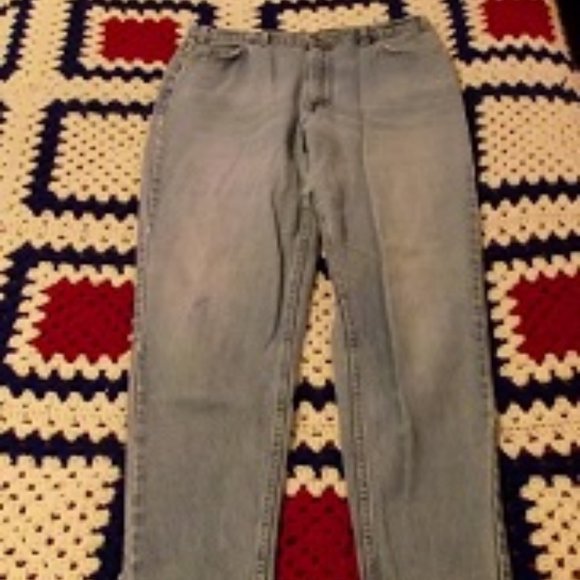 LEVIS Light Blue  Straight Leg Womens Jeans sz-18 - Picture 7 of 8